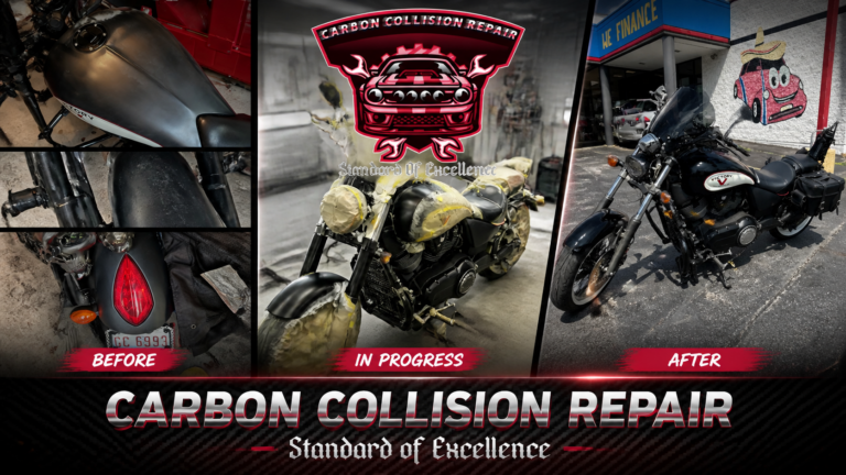 Carbon Collision Repair facility serving military members, veterans, and drivers in Antioch, Illinois