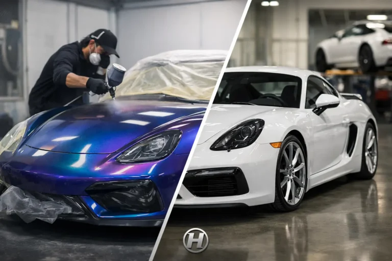 Custom Paint vs Factory Paint for Your Vehicle