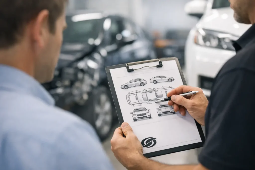 What a Collision Center Estimate Review Covers